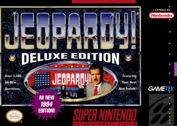 Jeopardy!: Deluxe Edition box art