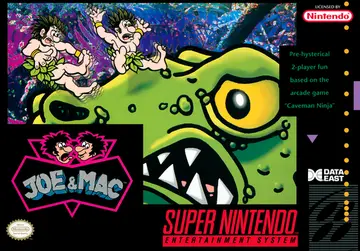 Joe & Mac box art