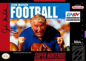 John Madden Football box art