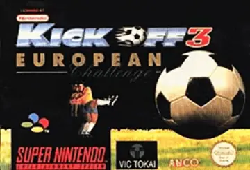 Kick Off 3: European Challenge box art