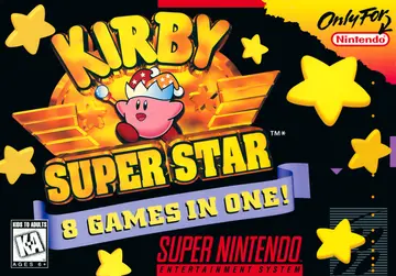 Kirby Super Star box art