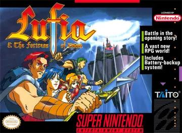 Lufia & the Fortress of Doom box art