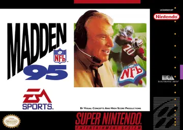 Madden NFL '95 box art