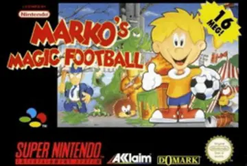Marko's Magic Football SNES box art