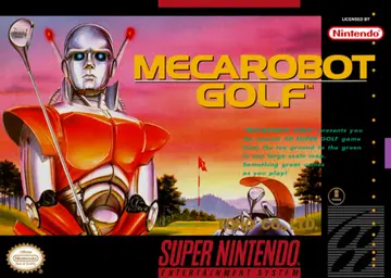 Mecarobot Golf SNES box art