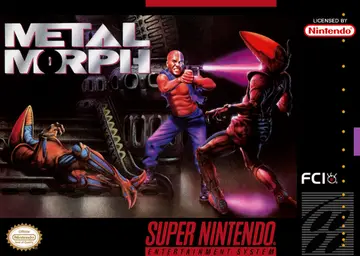Metal Morph SNES box art