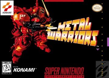 Metal Warriors SNES box art