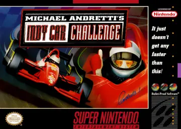 Michael Andretti's Indy Car Challenge box art