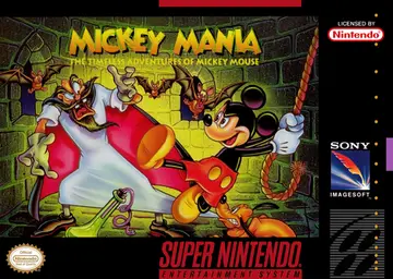 Mickey Mania box art
