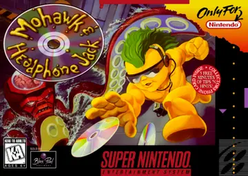Mohawk & Headphone Jack SNES box art
