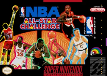 NBA All-Star Challenge SNES box art