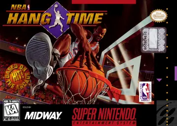 NBA Hangtime SNES box art