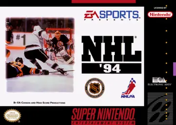 NHL '94 box art