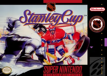 NHL Stanley Cup SNES box art