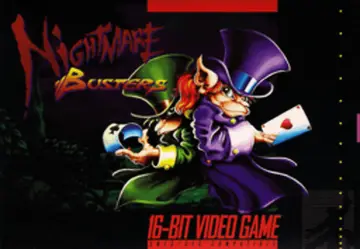 Nightmare Busters SNES box art