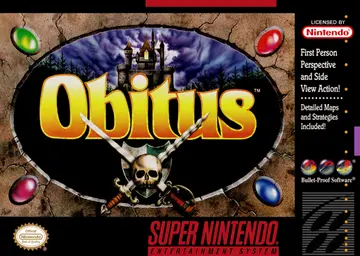 Obitus SNES box art