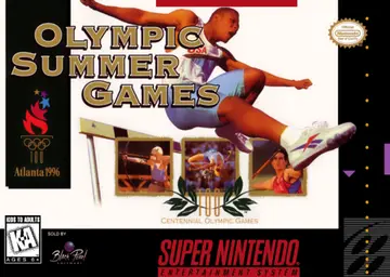 Olympic Summer Games SNES box art