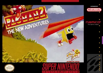 Pac-Man 2: The New Adventures box art