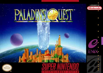 Paladin's Quest SNES box art
