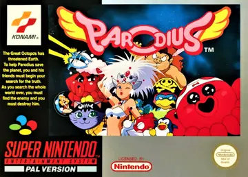 Parodius! From Myth to Laughter box art