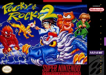 Pocky & Rocky 2 box art