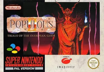 Populous II: Trials of the Olympian Gods box art