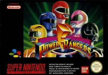 Power Rangers box art