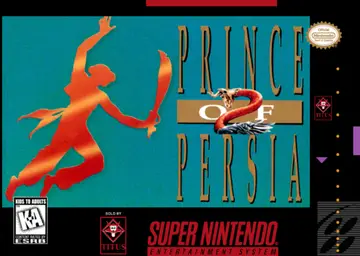 Prince of Persia 2 SNES box art