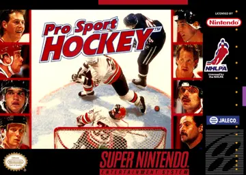 Pro Sport Hockey SNES box art