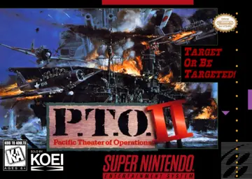 P.T.O. II: Pacific Theater of Operations box art
