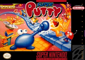 Putty SNES box art