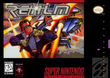 Realm SNES box art