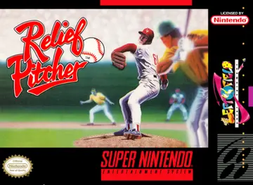Relief Pitcher SNES box art
