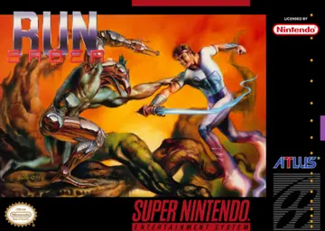 Run Saber SNES box art