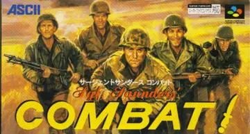 Sgt. Saunders' Combat! SNES box art
