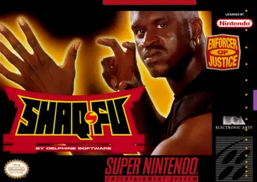 Shaq Fu box art