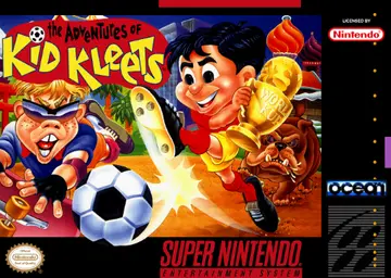Soccer Kid SNES box art