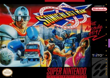 Sonic Blast Man box art