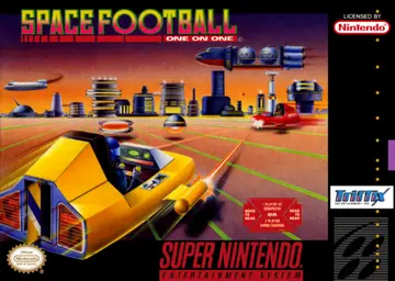 Space Football: One on One SNES box art