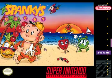 Spanky's Quest SNES box art