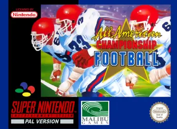 Sports Illustrated: Championship Football & Baseball SNES box art