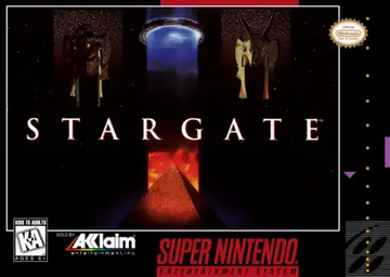 Stargate SNES box art
