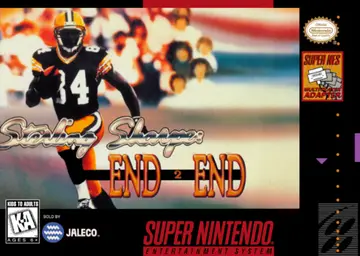 Sterling Sharpe: End 2 End SNES box art