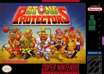 Stone Protectors SNES box art