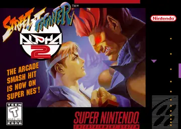 Street Fighter Alpha 2 box art