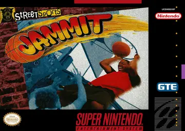 Street Sports: Jammit SNES box art