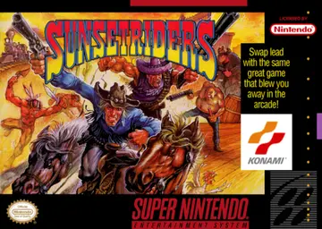 Sunset Riders box art
