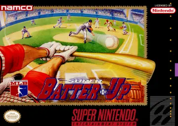 Super Batter Up SNES box art