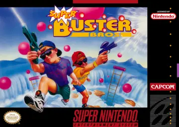 Super Buster Bros. SNES box art