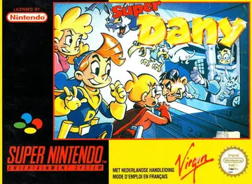 Super Dany SNES box art